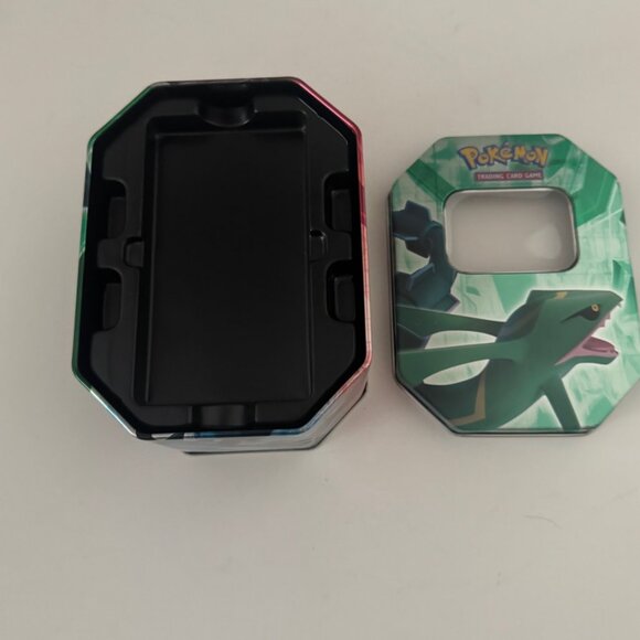 Pokemon TCG Rayquaza Kyogre Groudon Empty Collector's Tin with Insert - Picture 10 of 11